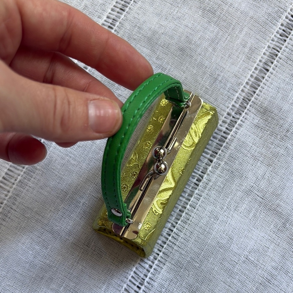 Tik.Tok Green Mini Bag with Butterfly Design - Picture 5 of 12